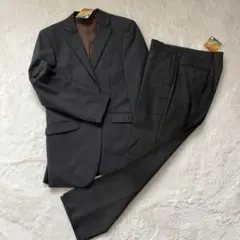【MEN'SCLUB】グレー　ストライプ スーツ