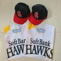 ソフトバンクホークス ファイト九州 ユニフォーム＆キャップ