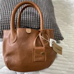 toleur トーラ　レザートートバッグ　ブラウン　 タグ付き