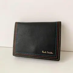【Paul smith】ポールスミス　コインカードケース　コインケース　ブラック