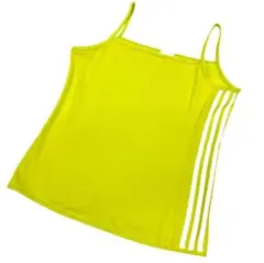★adidas アディダス キャミソール イエロー系 Lサイズ