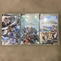 軌跡シリーズPSP ソフト 那由多の軌跡　碧の軌跡　零の軌跡　3本セット