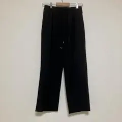 シューラルー　ブラック ワイドパンツ 黒　M
