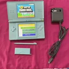 ニンテンドーDSライト　アイスブルー　充電器セット！