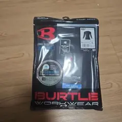 BURTLE 4097 長袖インナーウェア Lサイズ スプリットブラック