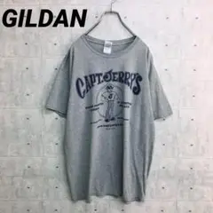 x0179 ギルダン Tシャツ グレー XL CAPT.JERRYSプリント