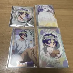 ブルーロック　御影玲王　flowercrown クリアカード　缶バッジ