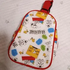美品！スヌーピー　哺乳瓶ケース　小型ポーチ