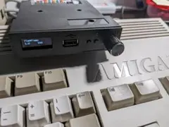 Gotek フロッピーエミュレータ FDD 黒色 新製品。Amiga MSX
