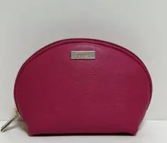 ☆超美品☆送料無料☆FURLAフルラレザーアクセサリーポーチ☆ピンクパープル系☆
