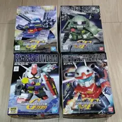 SDガンダム BB戦士 4個セット
プラモデル4個セット