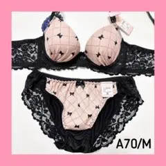 【♡/ラス1/sale】10480PK A70/M ブラショーツセット
