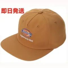 Dickies キャップ ツイル生地 平つば 野球帽　CAP 24SS