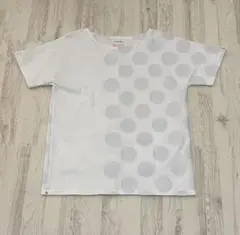 ソウソウ ルコックスポルティフ ドットプリント コットンTシャツ M