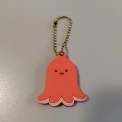 すみっコぐらしたこさんウインナー　ミニラバーキーホルダー