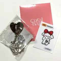 coralhaze コーラルヘイズ ボムギュ キーリングハンガー ステッカー