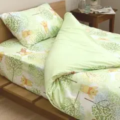 くまのプーさん 掛け布団カバー 枕カバーセット シングルロング