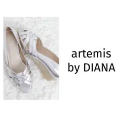 ＊未使用＊◆artemis by DIANA◆ウェッジソールメッシュオープントゥ