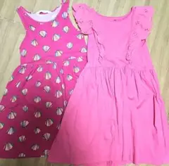 ほぼ未使用☆H&M ノースリーブワンピース二枚セット