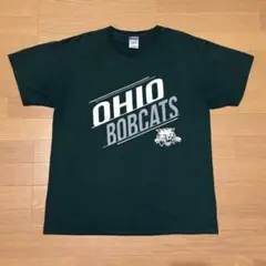 JERZEES 古着Tシャツ オハイオ大学　ダークグリーン　Lサイズ