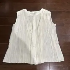 ROPE ノースリーブシャツ アイボリー 38
