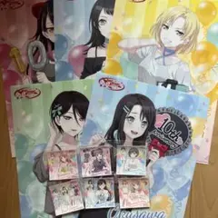 BanG Dream! クリアファイル　ステッカーファミマ限定