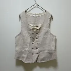 アオ　AO daikanyama リネン混じりベスト