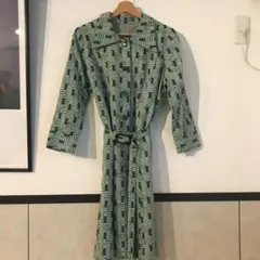 ロングワンピース ビンテージ 古着 レトロ