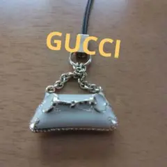 GUCCI バック型ストラップチャーム