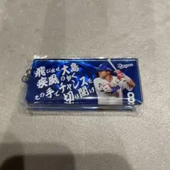 中日ドラゴンズ　応援歌キーホルダー　大島洋平