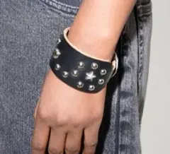 OUR LEGACY ブレス リストバンド OUR LEGACY - SUPER SLIM BRACELET Deep Black Leather | River