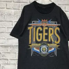 USA製90sヴィンテージTシャツ！シングルステッチ　グレー半袖古着　L721