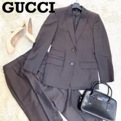 【美品】 GUCCI グッチ モヘヤ セットアップ 42 大きいサイズ スーツ