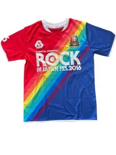 【極美品】ロックインジャパンフェス2016年 サッカーTシャツ Mサイズ
