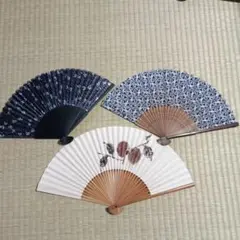 和風扇子3点セット