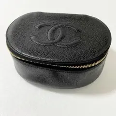 CHANEL シャネル ポーチ バニティ キャビアスキン