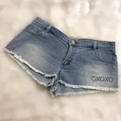 【美品】XOXO＊ビーチデニムショートパンツ**