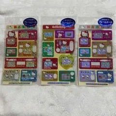 ハローキティ ホログラムシール 3枚セット
