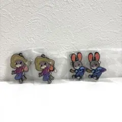 ズートピア　ジュディ　ガチャガチャ　キーホルダー