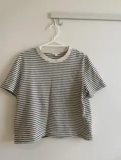 【COS】Tシャツ 半袖　ボーダー　大きめS