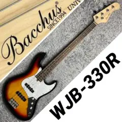 極美品 ベース バッカス WJB-330R イエロー ピックガード欠品 Bacchus - 極美品 ベース バッカス WJB-330R イエロー