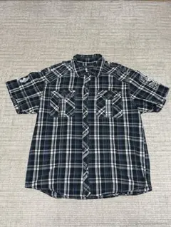 希少 Affliction アフリクション 半袖 シャツ 古着 y2k グランジ