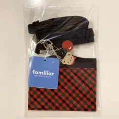 新品 ファミリア familiar ファミちゃん ネームホルダー