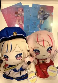 HIMEHINA パペットぬいぐるみ 2種セット ラウンドワン限定　6点セット
