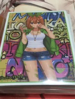 五等分の花嫁　中野四葉　カードスリーブ　トレカスリーブ　未開封