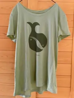 HOUDINI クジラ Tシャツ Sサイズ グリーン