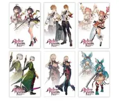 【新品】ユミアのアトリエ ～追憶の錬金術士と幻創の地～ ポストカード6種セット