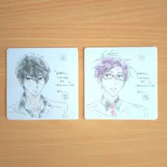 劇場版 Free! 入場者特典 コースター 七瀬遙＆竜ヶ崎怜 2種セット フリー