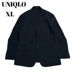 未使用級✨UNIQLO（XL）感動ジャケット ストレッチ　25年モデル　ブラック