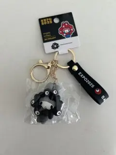 【限定】　関西万博 サンリオ　黒ミャクミャク マイメロ　キーホルダー